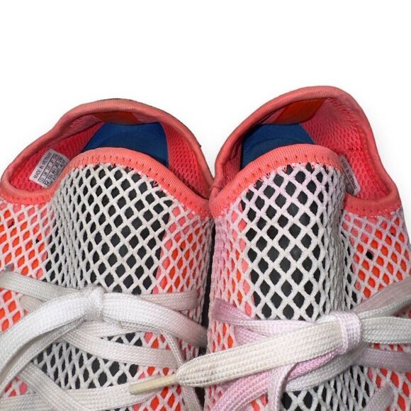 Adidas Deerupt 'Red Blue' Casual Sneakers CQ2624 Men's 12 - Picture 11 of 11